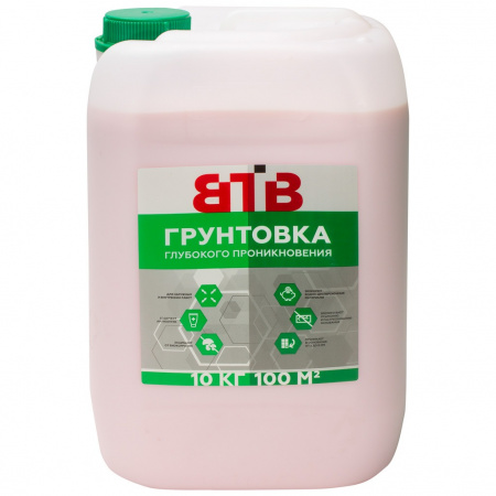 Грунтовка ВТВ ГП с антисептиком 10 л. купить по цене 667 руб. на базе ББК-Строй